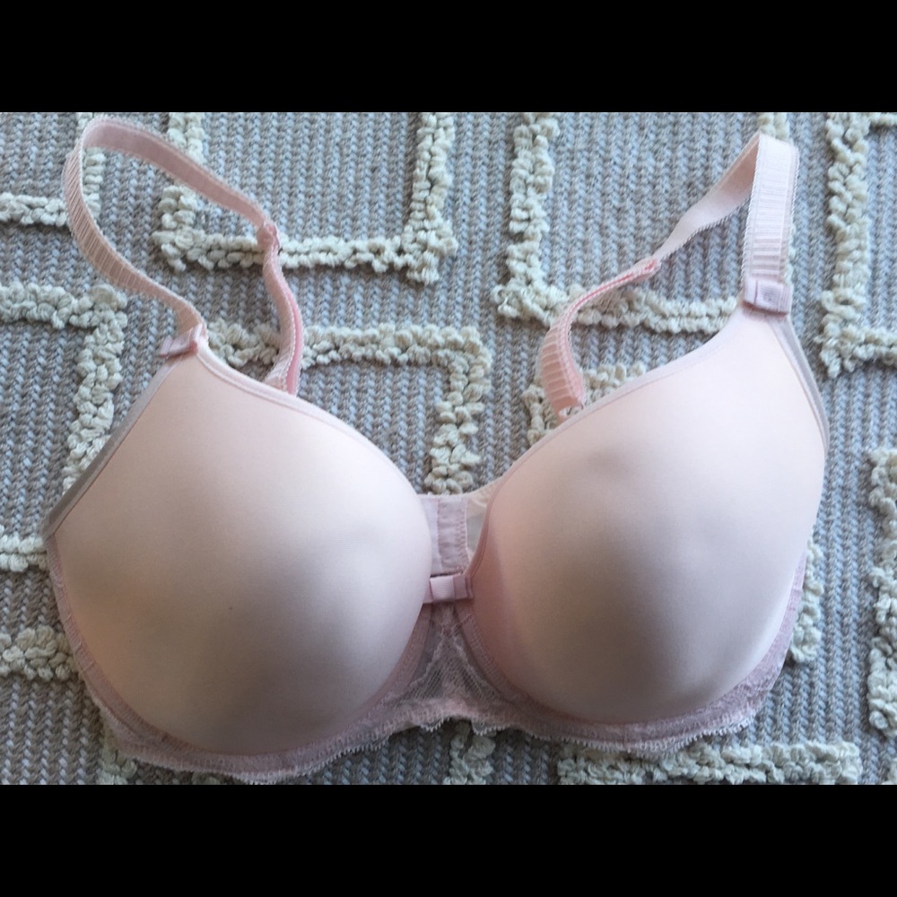 Fantasie pink underwire bra! Plus size 30DDDD, 30H